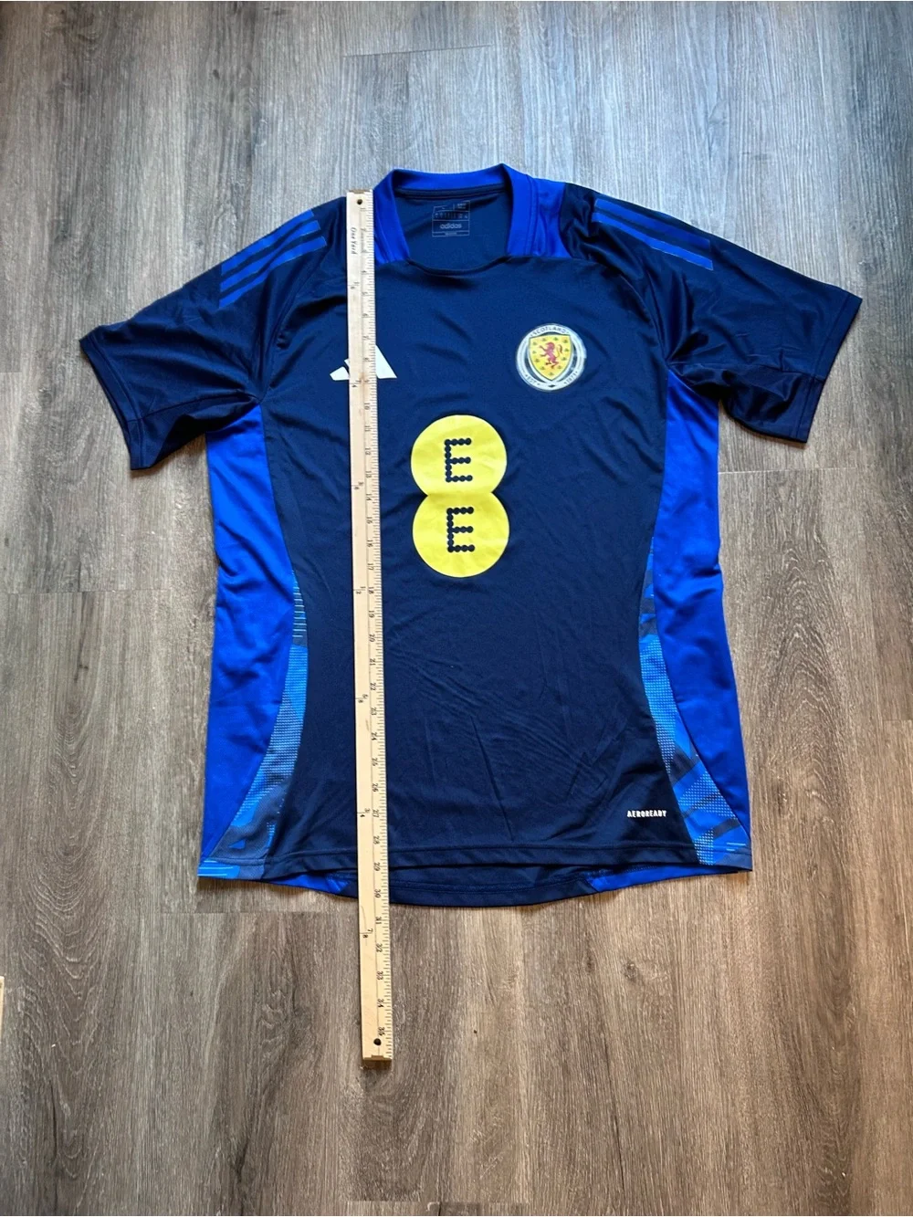Adidas Scotland National Team Soccer Training Jersey Sz Large 2023 Shirt